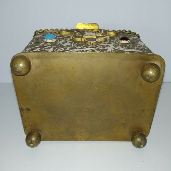 Austro Hungarian Jewel Enamel Casket Box - Picture 11 of 13